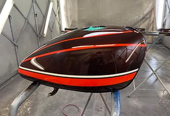 自社塗装ブース完備で高品質な仕上がり！